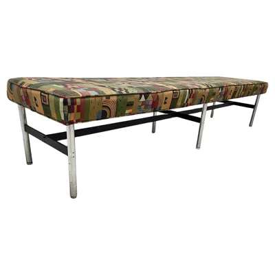Pre-owned Douglas Kelly, Ross Littell And William Katavolos Laverne International Long Bench Nyc Series In Brown
