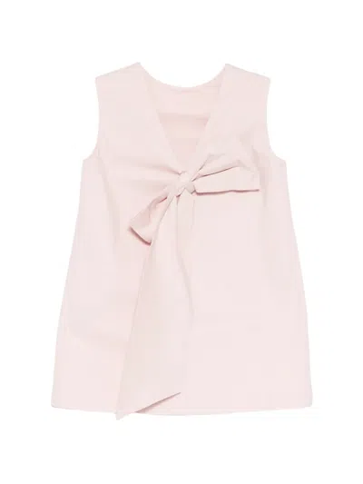 Douuod Kids' Abito Camomilla Dress In Neutral