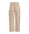 Douuod Belt Loops Overalls In Nude