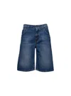 Douuod Bermuda Woman  Ddj03 In Blue
