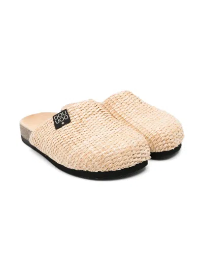 Douuod Kids' Birky Slides In Neutrals
