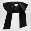 Douuod Bow-motif Tote Bag In Black