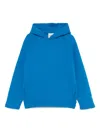 Douuod Jersey Hoodie In Blu
