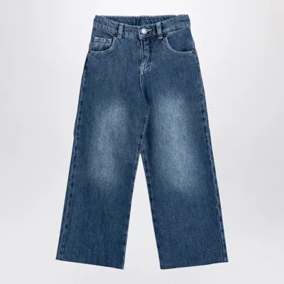 DOUUOD DOUUOD BLUE WASHED DENIM JEANS