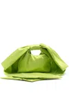 Douuod Bow-motif Tote Bag In Green