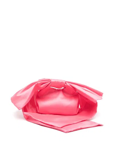 Douuod Kids' Bow-motif Tote Bag In Pink