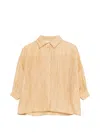 Douuod Button-up Shirt In Gold