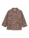 Douuod Camouflage Pocket Jacket In Brown