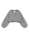 Douuod Cotton Sweatshirt In Grey