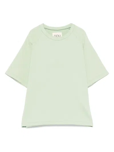 Douuod Kids' Cotton T-shirt In Green