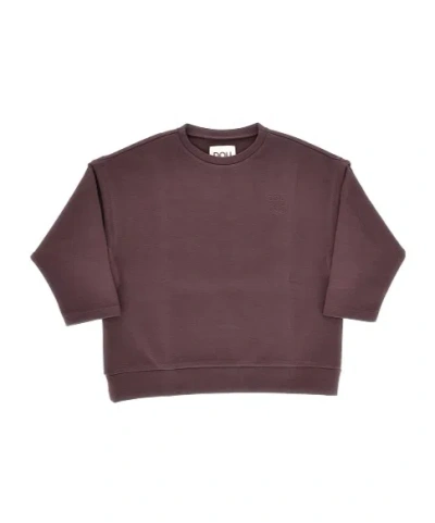 Douuod Crew-neck Sweatshirt In Red