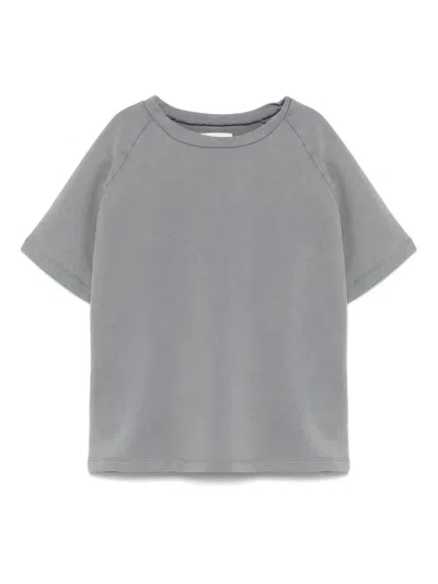 Douuod Kids' Logo-print T-shirt In Gray