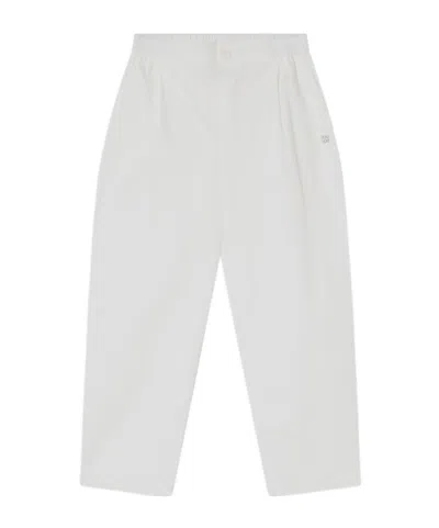 Douuod Kids' Elastic Waist Casual Pants In White