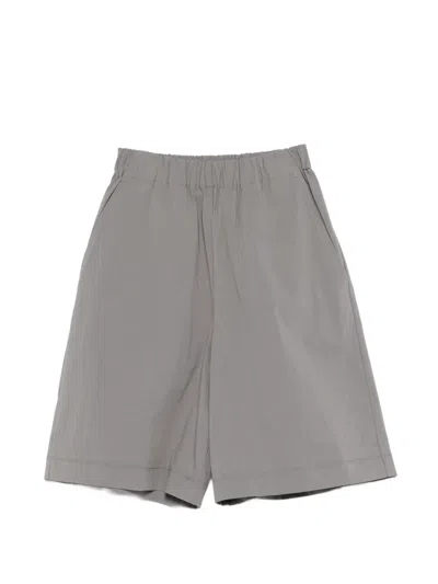 Douuod Kids' Elastic-waist Shorts In Gray