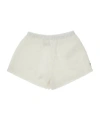 Douuod Elastic Waist Shorts In White