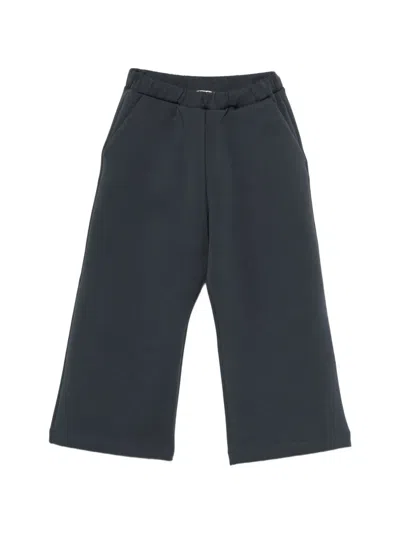 Douuod Kids' Elasticated Track Pants In Blue