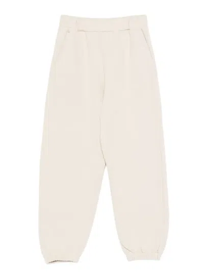 Douuod Kids' Elasticated Track Pants In Neutral