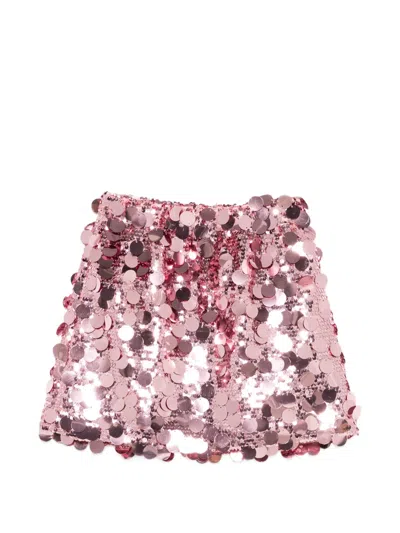 Douuod Kids' Embellishment-detail Skirt In Pink