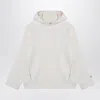 Douuod Jersey Hoodie In White
