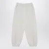 Douuod Ivory Cotton-blend Jogging Trousers