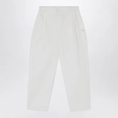 DOUUOD IVORY COTTON PANTS