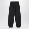 Douuod Jogging Trousers In Black Cotton In Black