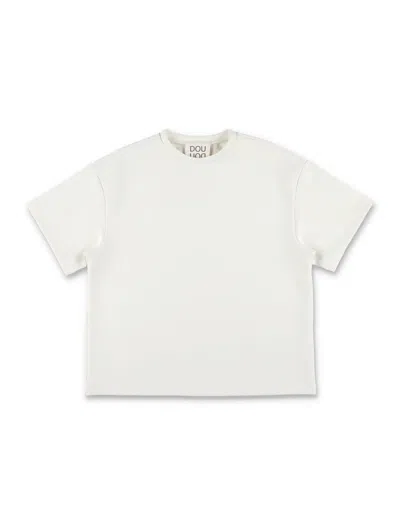 Douuod Kid - Fleece Tee In White