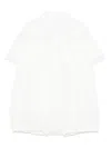 Douuod Lace-trim Playsuit In White