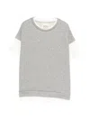 Douuod Layered T-shirt In Gray
