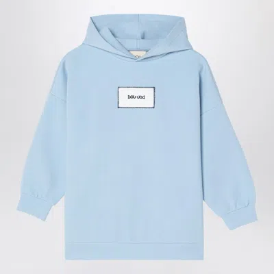 Douuod Light Blue Hooded Sweatshirt