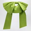 Douuod Bow-motif Tote Bag In Green