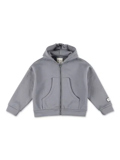Douuod Kids' Logo-appliqué Hoodie In Ebony