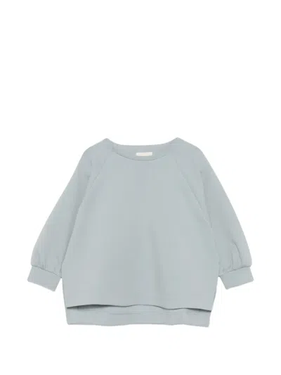 Douuod Kids' Logo-detail Sweatshirt In Blue