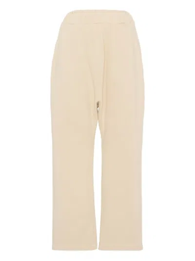 Douuod Kids' Logo-detail Trousers In Neutral