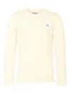 Douuod Logo-patch Long-sleeve T-shirt In Neutral