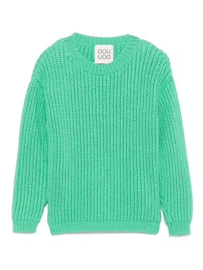 Douuod Kids' Logo-patch Sweater