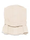 Douuod Logo-patch Top In Nude