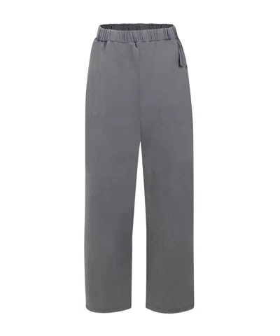 Douuod Logo-patch Track Pants In Gray