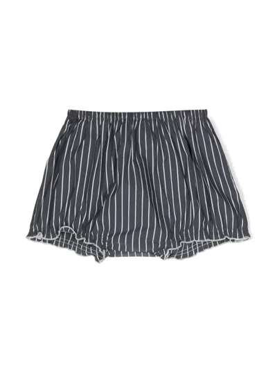 Douuod Babies' Black Shorts For Boy With Logo