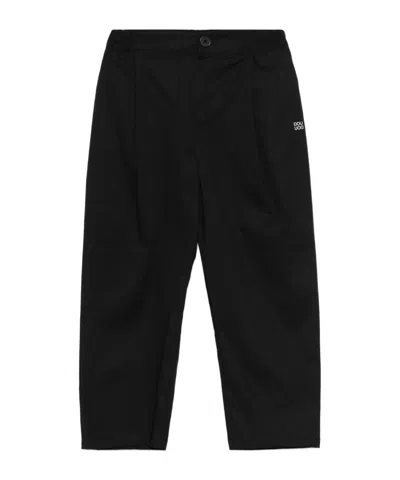 Douuod Logo-print Trousers In Black
