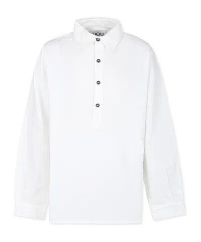 Douuod Long-sleeved Shirt In White