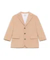 Douuod Long-sleeved Suit Jacket In Nude