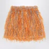 Douuod Orange Maracaibo Skirt With Feathers In Orange
