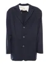 Douuod Oversized Blue Blazer In Blue