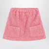 Douuod Pink Wool-blend Senna Skirt In Pink