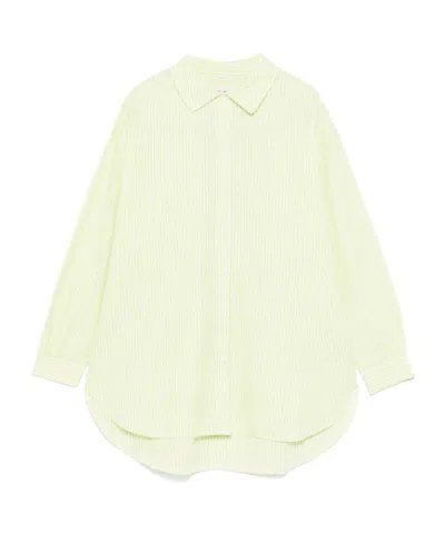 Douuod Kids' Pinstripe Shirt In White