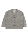 Douuod Plaid Button-fastening Cardigan In Gray