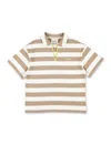 Douuod Polo Stripes In Brown