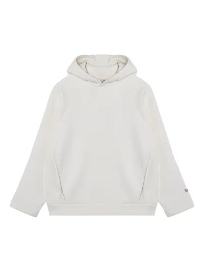 Douuod Kids' Raglan-sleeve Hoodie In White