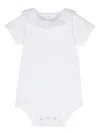 Douuod Ruffle-detail Cotton Body In 白色